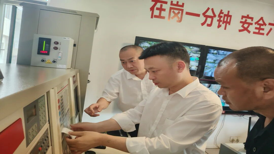 粽香迎端午 安全筑防线——绵州酒店、罗浮山绵州酒店开展端午节前安全大检查